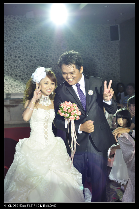 (婚禮)2010.9.11 Koala小倩結婚典禮  / 看到珍小姐都動容囉(新莊)