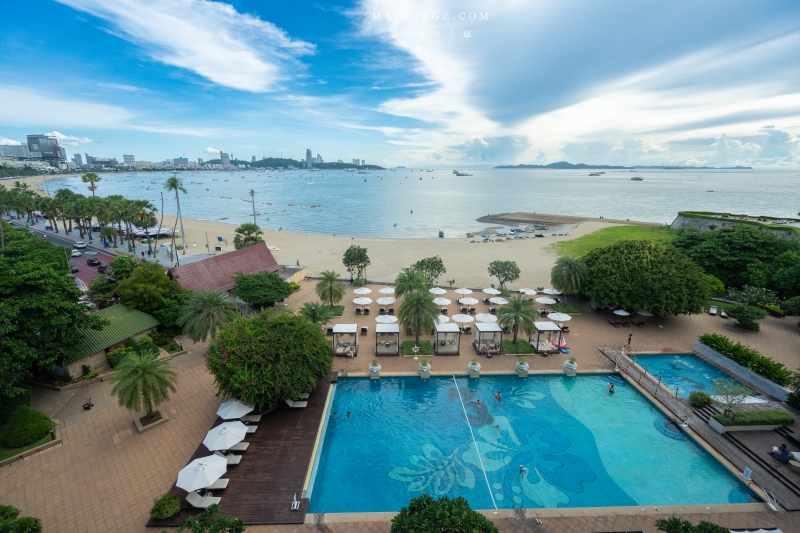 Dusit Thani Pattaya～近芭達雅沙灘可以看到180度無敵海景的帕達雅都喜天麗飯店