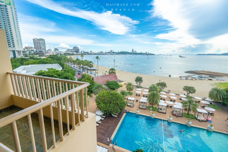 Dusit Thani Pattaya～近芭達雅沙灘可以看到180度無敵海景的帕達雅都喜天麗飯店