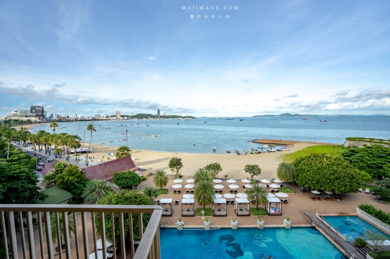 Dusit Thani Pattaya～近芭達雅沙灘可以看到180度無敵海景的帕達雅都喜天麗飯店