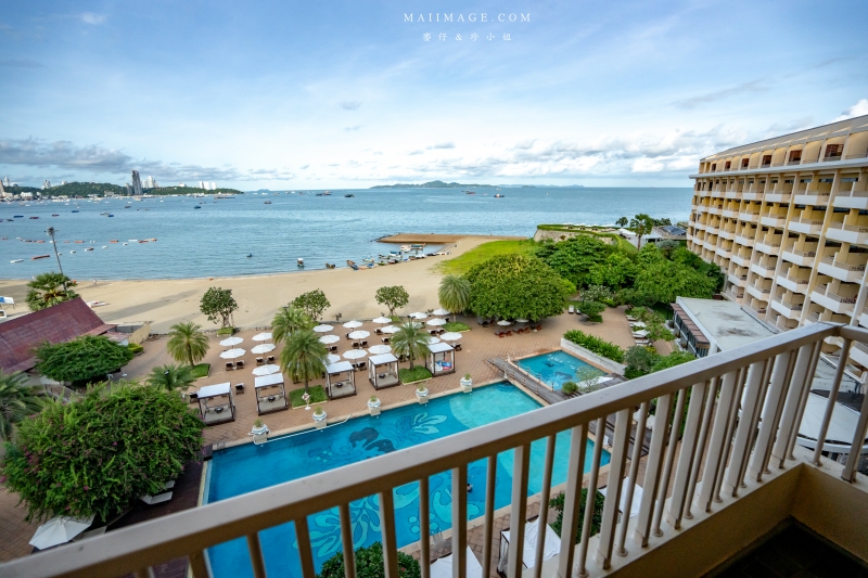 Dusit Thani Pattaya～近芭達雅沙灘可以看到180度無敵海景的帕達雅都喜天麗飯店