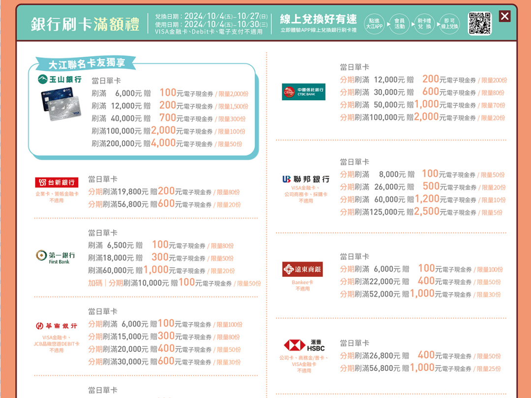 【桃園景點推薦】2024大江購物中心週年慶開跑囉！輕鬆享優惠~饗美食~想購物~讓你越逛越意猶未盡! 全年停車免費就在中壢大江購物中心!