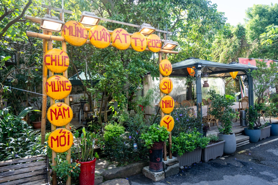 【汐止美食】銘記越南美食～超美的越南庭園景觀餐廳，汐止在地經營25年的正宗越南料理，汐止越南料推薦。