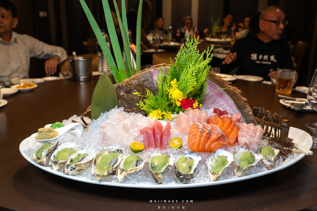 台北美食｜海九澎湖海鮮餐廳～韓國在地頂級活比目魚現在在台灣也吃得到，空運直送新鮮度破表。