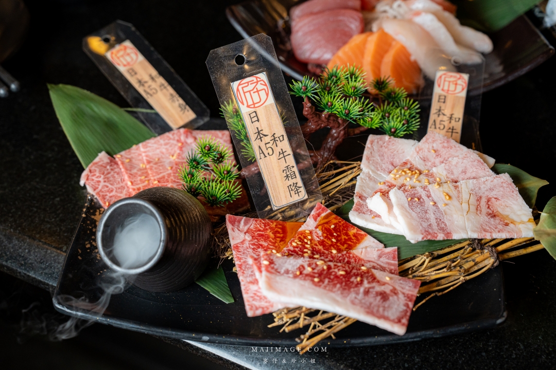 【桃園美食】匠夯日式燒肉～桃園吃到飽燒肉的天花板，老闆把吃到飽當作單點店在經營！專人剝蝦、桌邊代烤、食材講究，真的沒有不吃的道理。桃園藝文特區燒肉推薦
