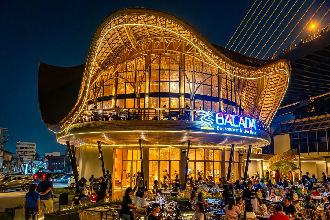 【曼谷美食】BALADA Restaurant & Live Music～曼谷最新河景餐廳！拉瑪九世大橋下品嚐經典泰式料理還有駐唱歌手氣氛超Chill