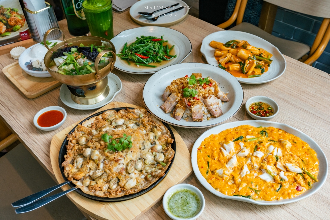 【曼谷美食】Savoey上味泰餐館 Chit Lom～泰國50年老字號經典泰式料理，必點咖哩螃蟹、蚵仔煎，BTS Chit Lom美食