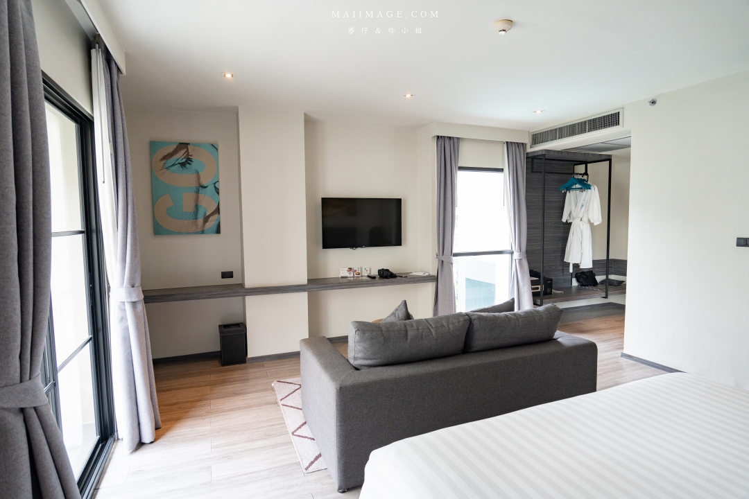 【曼谷住宿推薦】曼谷寰庭氛圍素坤逸酒店 Cross Vibe Bangkok Sukhumvit～曼谷設計感強烈的評價公寓式酒店，曼谷BTS On Nut 平價優質住宿推薦！