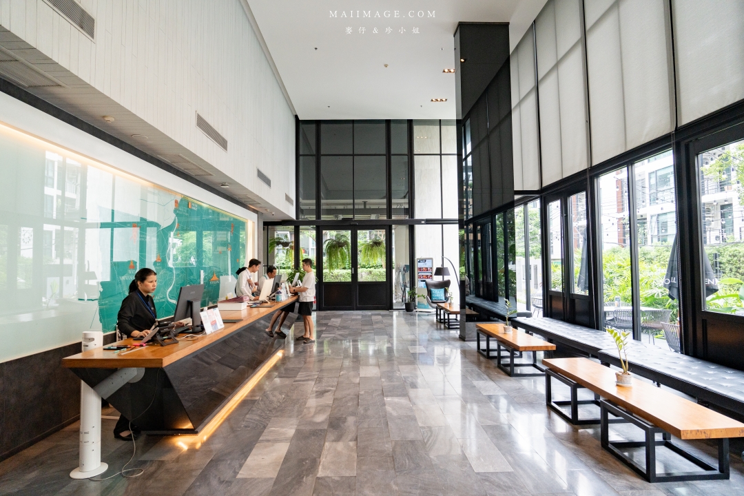 【曼谷住宿推薦】曼谷寰庭氛圍素坤逸酒店 Cross Vibe Bangkok Sukhumvit～曼谷設計感強烈的評價公寓式酒店，曼谷BTS On Nut 平價優質住宿推薦！