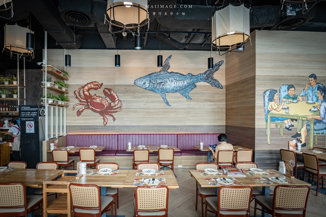【曼谷美食】上味泰餐館 SAVOEY Terminal 21 ASOK～米其林必比登推薦在地50年的泰式海鮮餐廳，BTS ASOK站出站一分鐘就可抵達