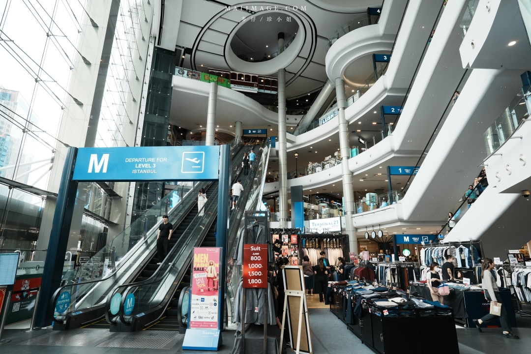 【曼谷美食】上味泰餐館 SAVOEY Terminal 21 ASOK～米其林必比登推薦在地50年的泰式海鮮餐廳，BTS ASOK站出站一分鐘就可抵達