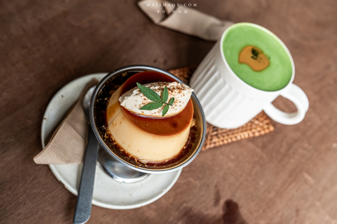 【台中美食】喫茶Sénmi～藏身在老宅五樓的甜點咖啡廳！台中老宅咖啡推薦，必點昭和布丁、牛油吐司。台中火車站美食推薦