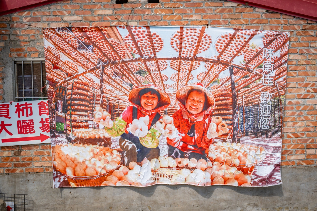 【新竹縣新埔散策】味衛佳柿餅觀光農場園區～10月限定金黃柿影滿山頭，秋日限定的甜蜜曬柿時光。