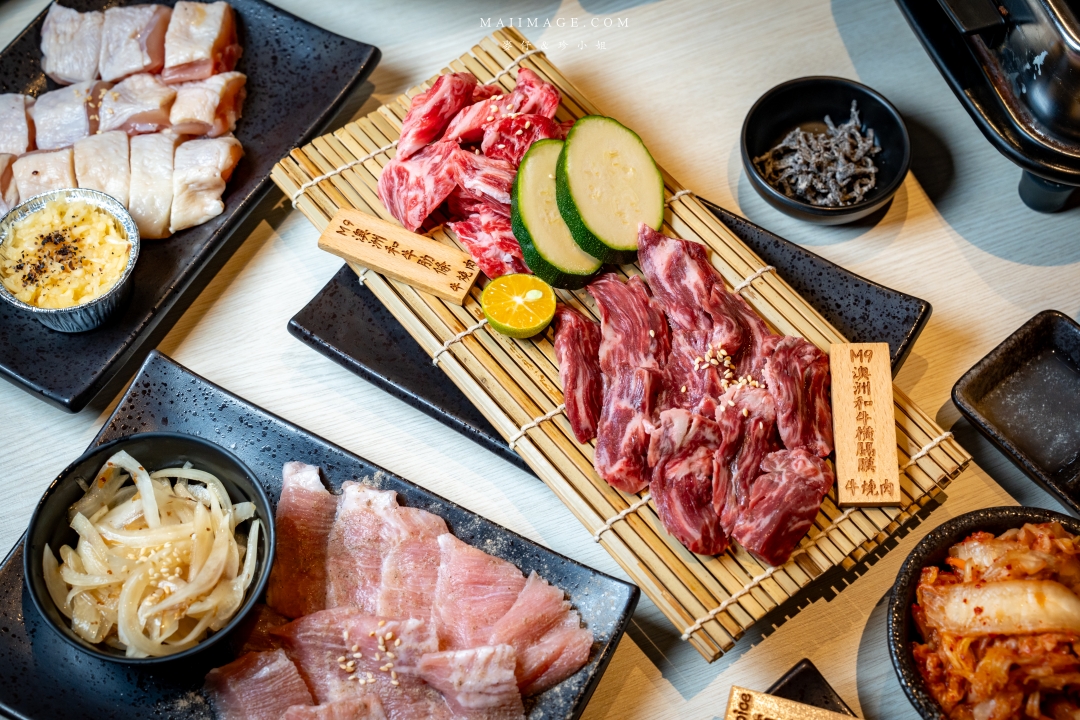 【新店美食】牛燒肉Yakiniku～頂級和牛海陸雙人套餐價格親民又實惠！澳洲Ｍ9和牛燒肉一個人千元有找，新店日式和牛燒肉推薦，新店七張站美食推薦。