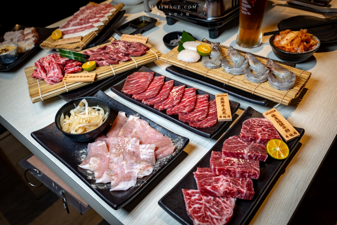 【新店美食】牛燒肉Yakiniku～頂級和牛海陸雙人套餐價格親民又實惠！澳洲Ｍ9和牛燒肉一個人千元有找，新店日式和牛燒肉推薦，新店七張站美食推薦。