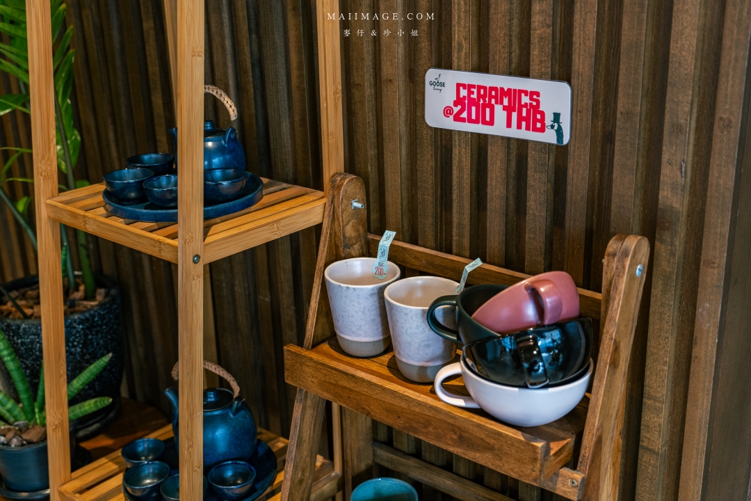 【曼谷咖啡】GOOSE CAFE～曼谷BTS帕卡儂站 Phra Khanong (E8)咖啡館推薦，整間店都是『鵝』元素。曼谷BTS美食推薦