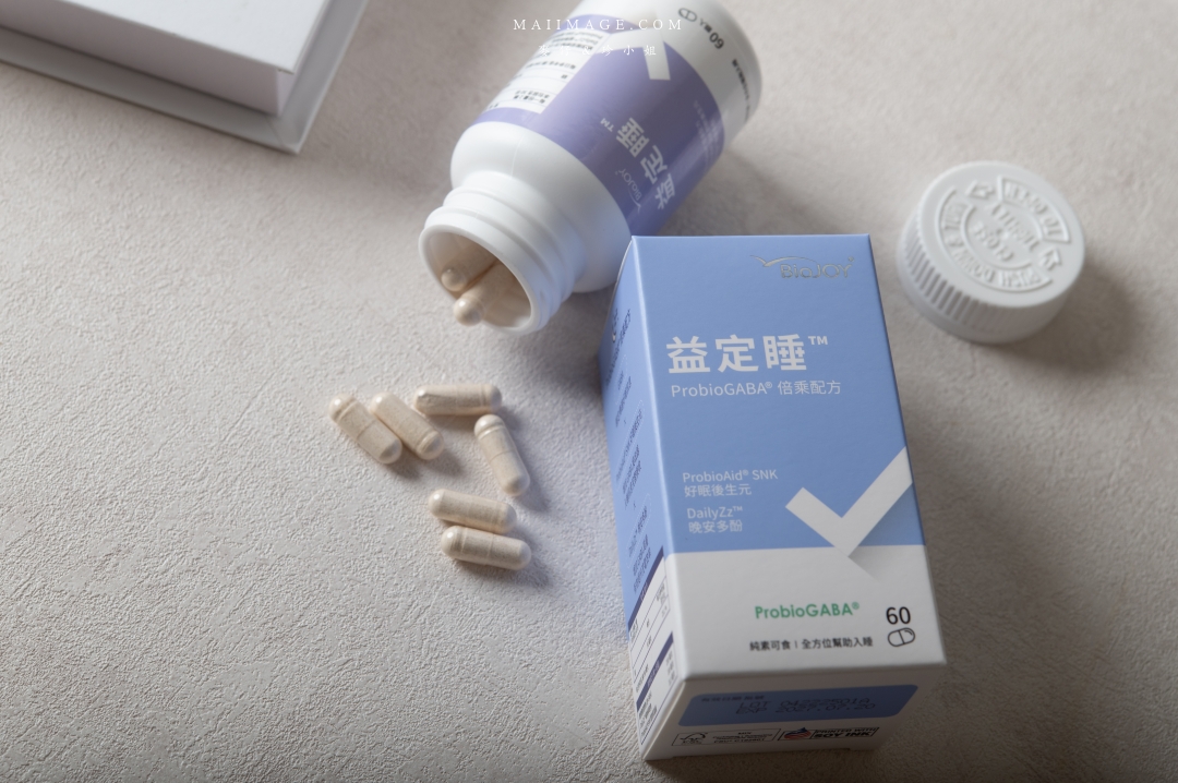 【睡眠保健品推薦】倍乘® 營養專家 ProbioGABA®『益定睡』結合後生元 x 晚安多酚喚起你的睡眠訊號，全方位幫助入睡。