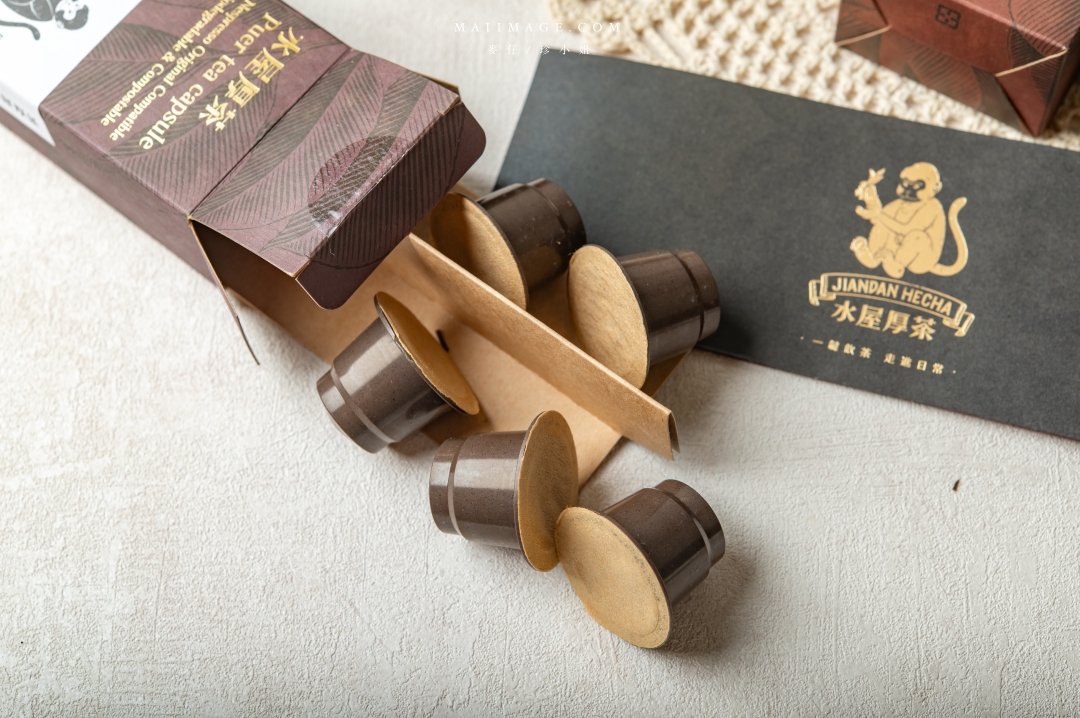 『水屋厚茶』茶葉膠囊～喝茶也可以快時尚，茶葉膠囊你喝過了嗎？經典好茶5秒鐘就享受的到。