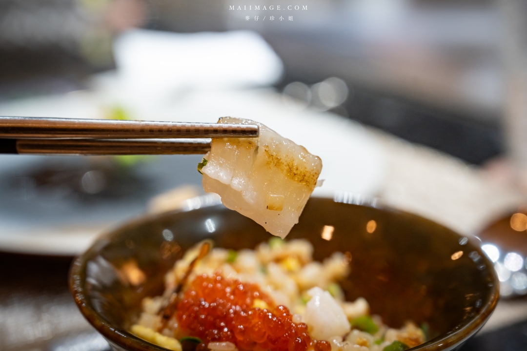 【桃園中壢美食】粋 割烹鐵板燒～隱身在二樓的全預約制無菜單鐵板燒，一個價位可以享受海陸雙主餐。老闆用料不手軟價格又實惠。中壢頂級鐵板燒推薦、中壢約會餐廳推薦