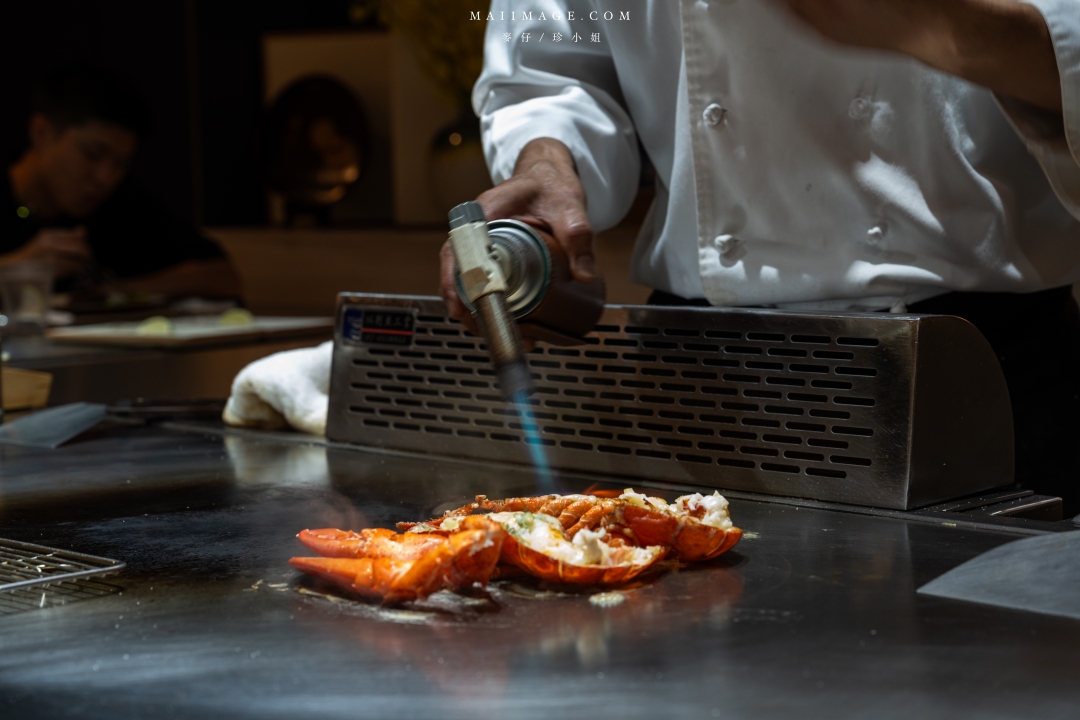 【桃園中壢美食】粋 割烹鐵板燒～隱身在二樓的全預約制無菜單鐵板燒，一個價位可以享受海陸雙主餐。老闆用料不手軟價格又實惠。中壢頂級鐵板燒推薦、中壢約會餐廳推薦