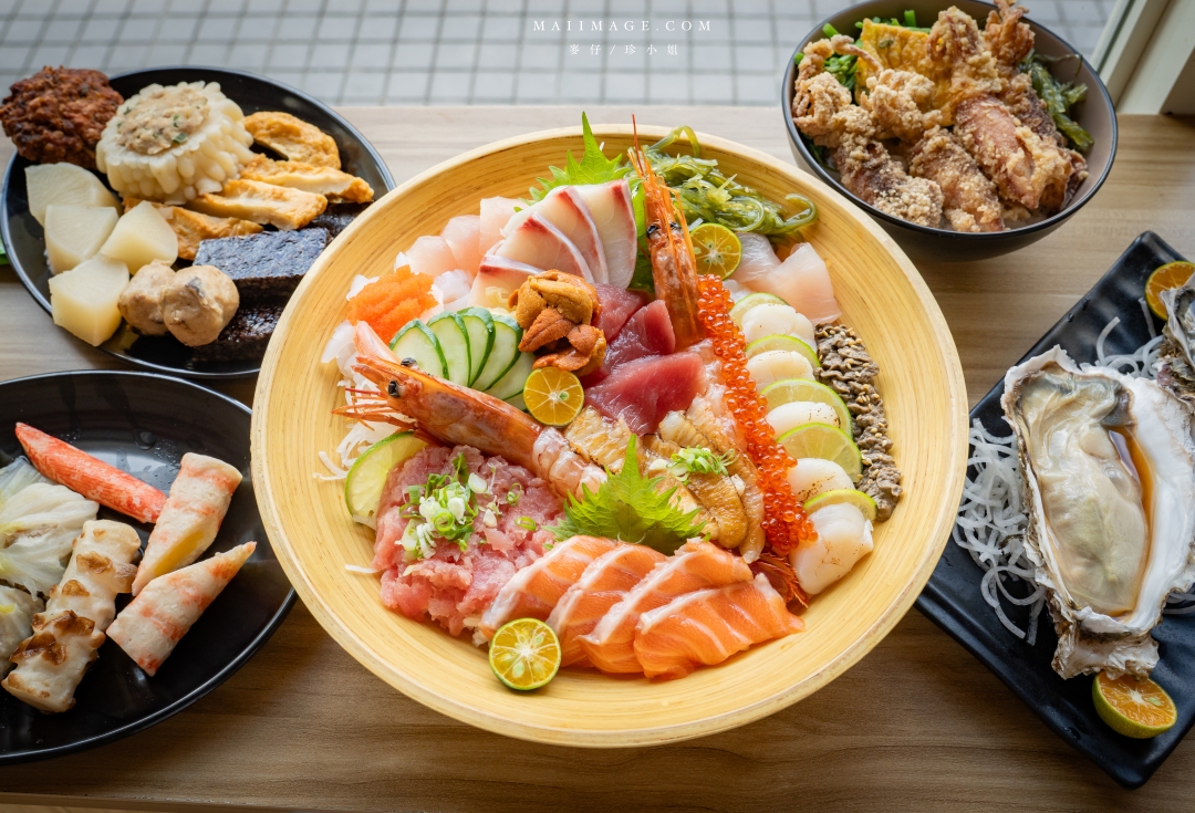 【三峽美食】鯓丼～三峽老街必訪的刺身丼飯專賣店！不只生魚片強他們的關東煮跟丼飯也夠水準。