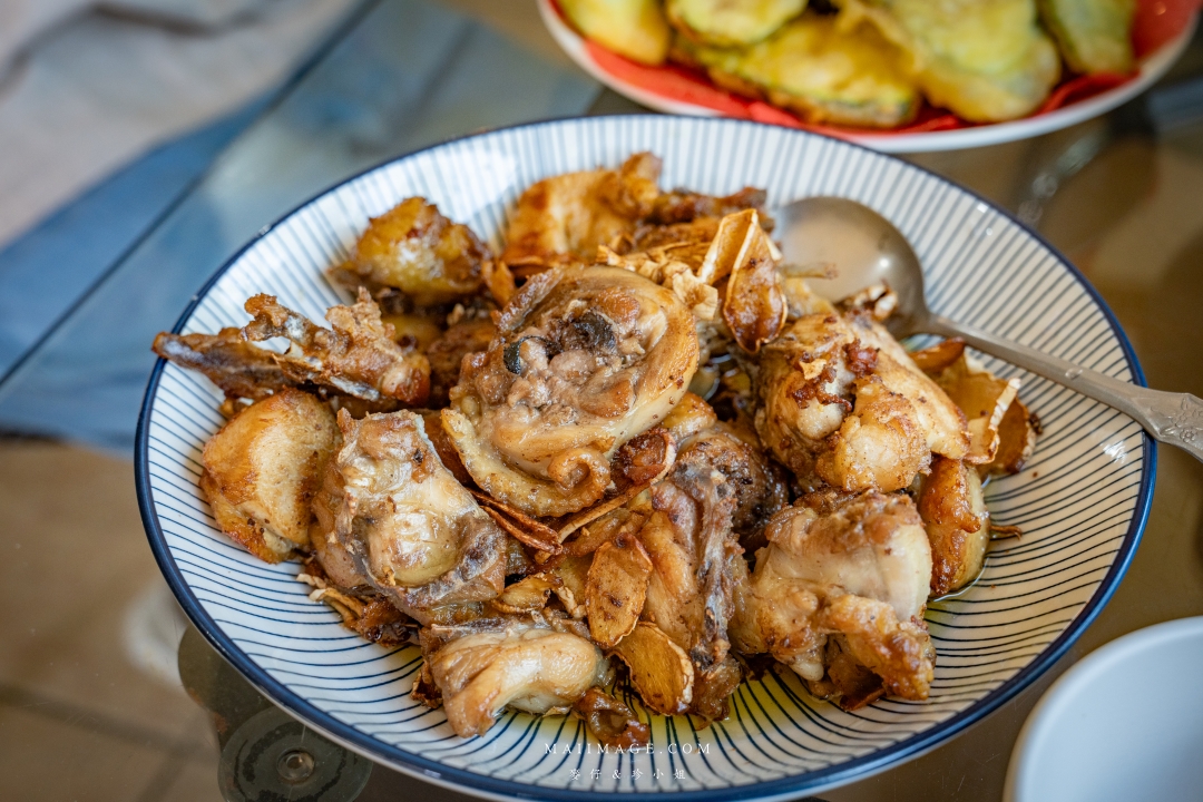 【嘉義美食】佳鶯風味餐～嘉義中埔阿母ㄟ手路菜，嘉義古早味餐廳推薦，網路高評價的古早味料理！必點苦茶油G、三杯芋仔蕃薯、古早味肉捲