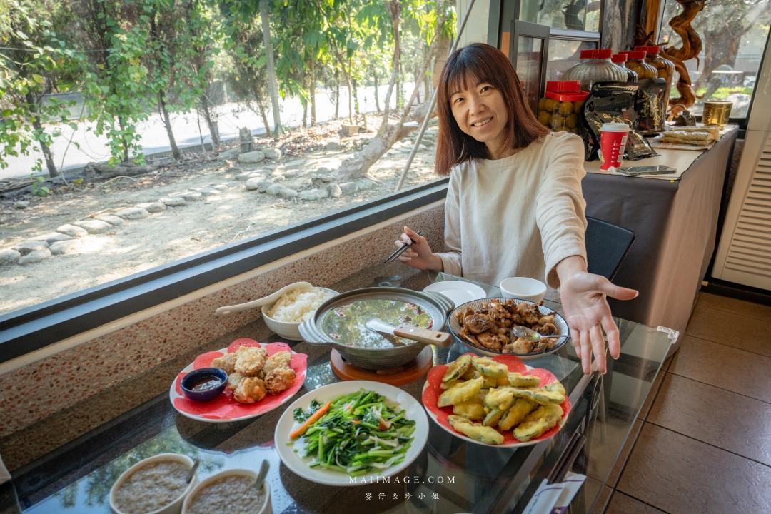 【嘉義美食】佳鶯風味餐～嘉義中埔阿母ㄟ手路菜，嘉義古早味餐廳推薦，網路高評價的古早味料理！必點苦茶油G、三杯芋仔蕃薯、古早味肉捲