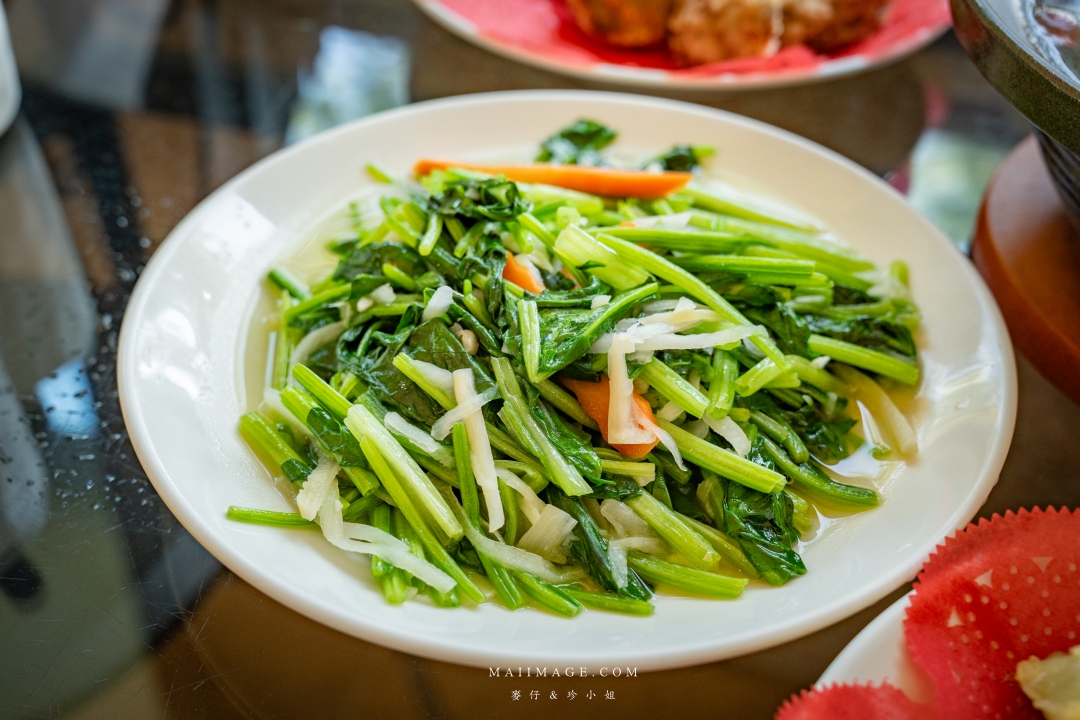 【嘉義美食】佳鶯風味餐～嘉義中埔阿母ㄟ手路菜，嘉義古早味餐廳推薦，網路高評價的古早味料理！必點苦茶油G、三杯芋仔蕃薯、古早味肉捲