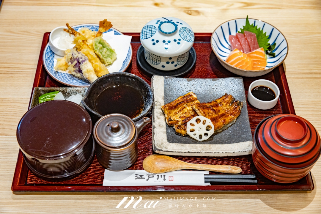 【台北美食】鰻料理 江戶川中山店～林森條通巷弄裡的日本東京經典江戶風鰻魚飯，台北鰻魚飯推薦