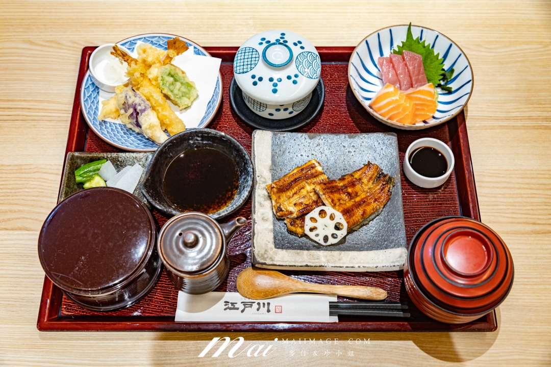 【台北美食】鰻料理 江戶川中山店～林森條通巷弄裡的日本東京經典江戶風鰻魚飯，台北鰻魚飯推薦