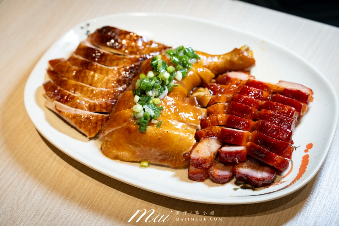 【台北美食】龍記港式燒臘粥麵～松江南京美食推薦！百元黯然銷魂飯、叉燒油雞必吃，台北超人氣排隊燒臘