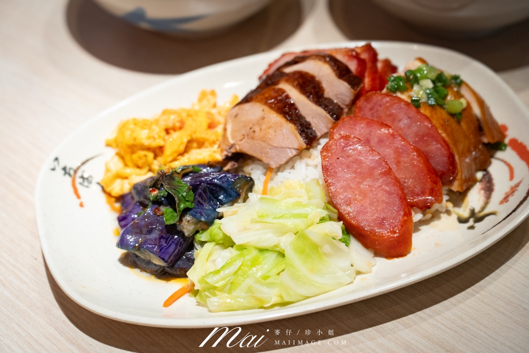【台北美食】龍記港式燒臘粥麵～松江南京美食推薦！百元黯然銷魂飯、叉燒油雞必吃，台北超人氣排隊燒臘