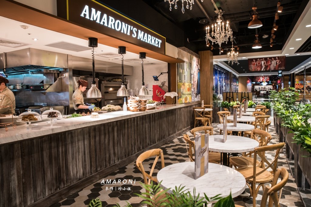 免出國！風靡美國的人氣紐約風格的義式料理AMARONI‘s 在台灣也吃得到｜微風松高市政府站美食