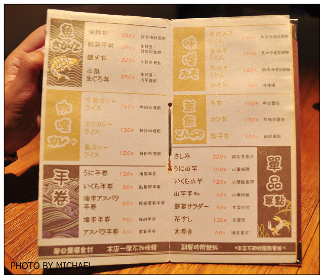 (食記) 2009.6.22 丼屋 DON BU RI YA 生魚片蓋飯(北市)